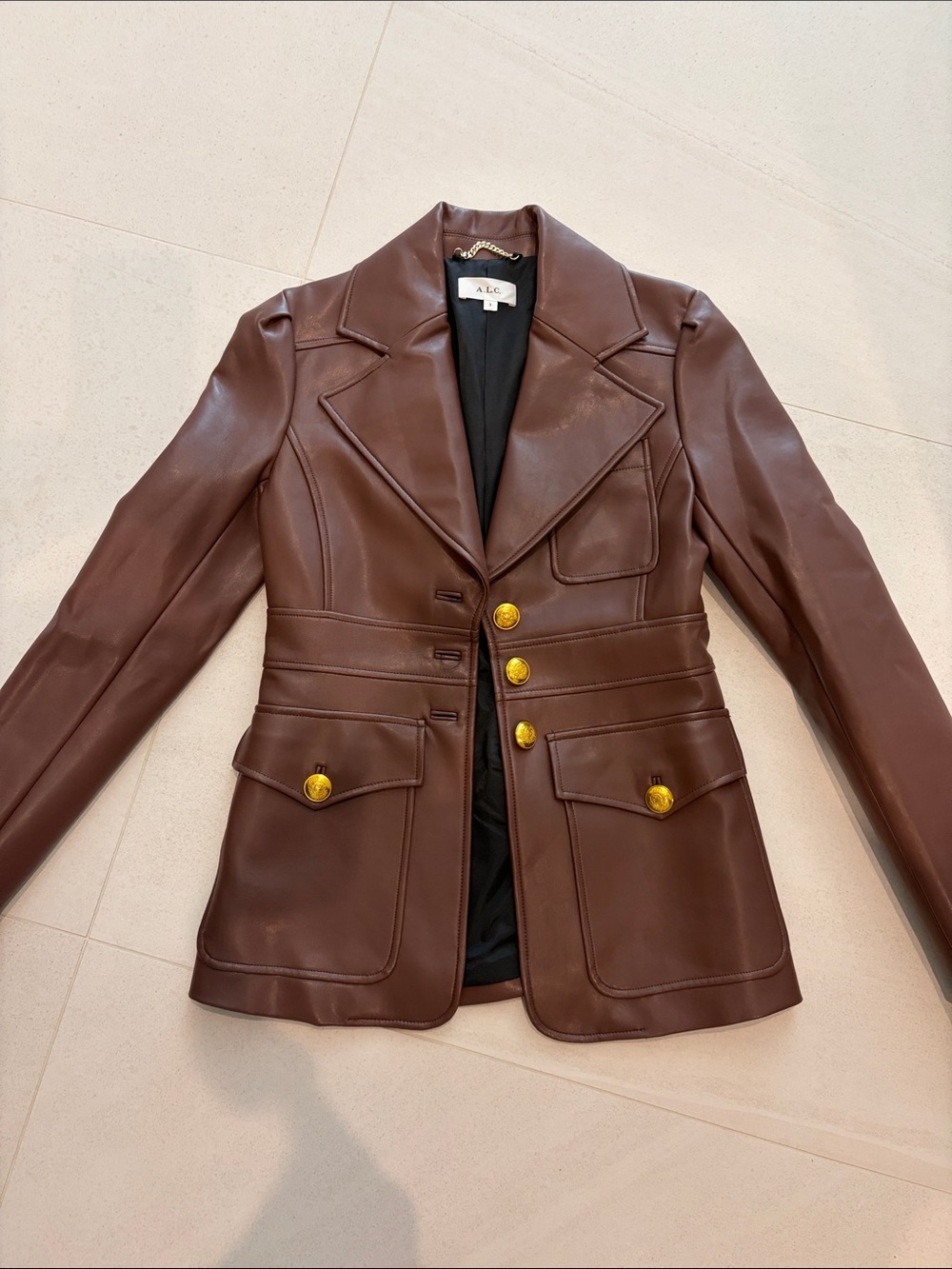 A.L.C. BROWN BLAZER 2
